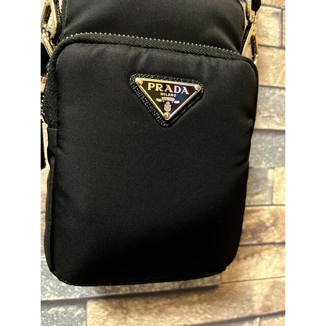 PRADA - PRADA プラダ ショルダーバッグ ミニバック ポーチ 黒の通販