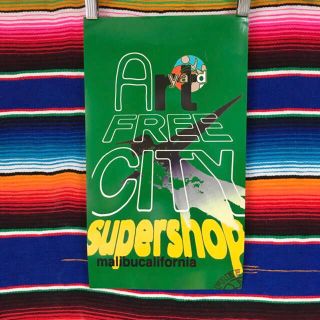 ハリウッドランチマーケット(HOLLYWOOD RANCH MARKET)のFREECITYフリーシティー限定supershopリミテッドデザインポスター(その他)