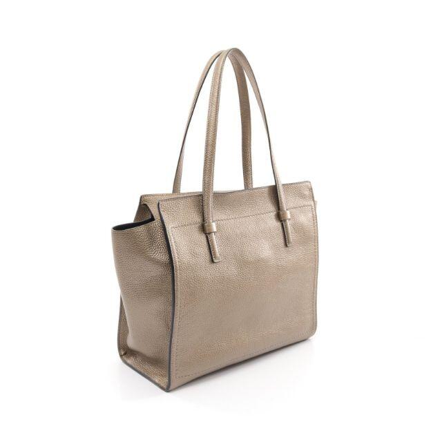 ヒビワレ Salvatore ショルダーバッグ トートバッグ レザー グレー