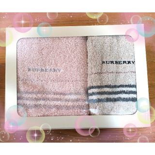 バーバリー(BURBERRY)の専用☆未使用品🌼BURBERRY  日本製 フェイスタオル ウォッシュタオル(タオル/バス用品)