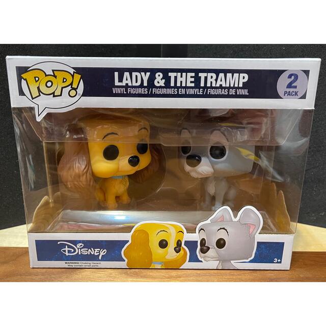 Disney(ディズニー)のFunko POP! わんわん物語 レディ＆トランプ 限定 ファンコ エンタメ/ホビーのフィギュア(SF/ファンタジー/ホラー)の商品写真