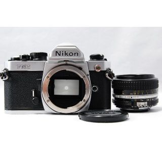 ニコン(Nikon)のNikon NEW FM2 シルバー Ai NIKKOR 50mm F1.4付(フィルムカメラ)