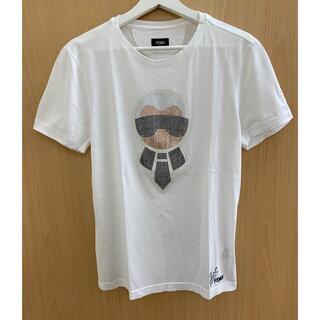 フェンディ(FENDI)の[正規品]FENDI × KarlLagerfeld コラボTシャツ(Tシャツ/カットソー(半袖/袖なし))