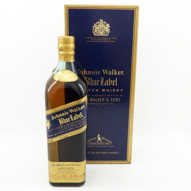 ジョニーウォーカー ブルーラベル 750ml 43% 未開栓 箱付き スコッチ ウイスキー お酒 JOHNNIE WALKER【送料無料】