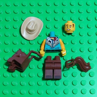 レゴ(Lego)の【新品】LEGO カウボーイ レゴ ミニフィグ(知育玩具)
