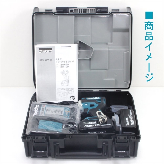 Makita(マキタ)の$$ マキタ 充電式インパクトドライバ TD172DRGX ブルー 18V 6.0Ah インテリア/住まい/日用品のインテリア/住まい/日用品 その他(その他)の商品写真