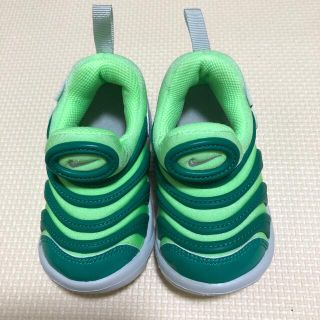 ナイキ(NIKE)のNIKE ダイナモフリー グリーン　12cm(スニーカー)