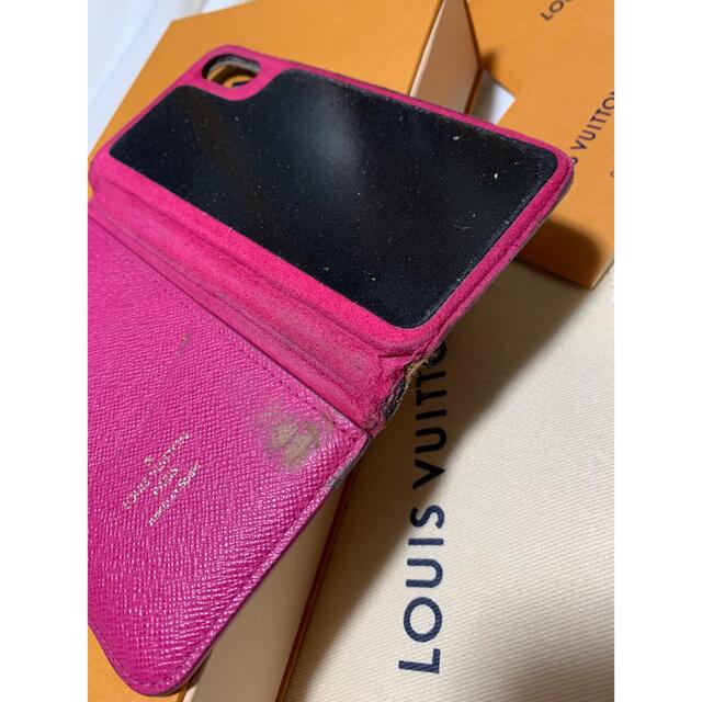 LOUIS VUITTON(ルイヴィトン)のルイヴィトンスマホカバー スマホ/家電/カメラのスマホアクセサリー(iPhoneケース)の商品写真