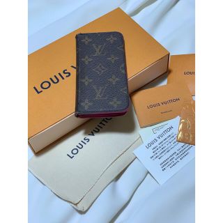 ルイヴィトン(LOUIS VUITTON)のルイヴィトンスマホカバー(iPhoneケース)