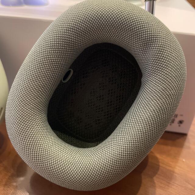 Apple - 美品 保護ケース付 airpods max グリーン 箱あり、ケーブル