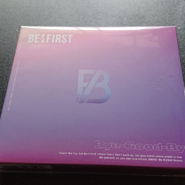 THE FIRST(ザファースト)のBE:FIRST　Bye-Good-Bye BMSG盤 エンタメ/ホビーのCD(ポップス/ロック(邦楽))の商品写真