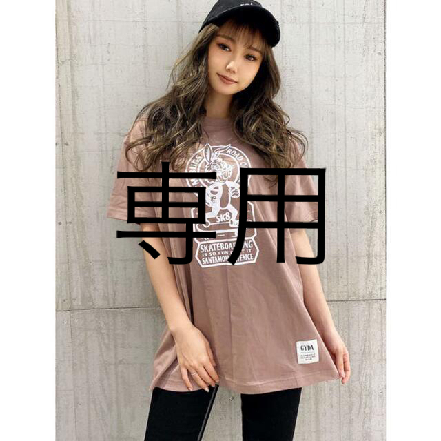 GYDA(ジェイダ)のGYDA☆バニーちゃんTシャツ レディースのトップス(Tシャツ(半袖/袖なし))の商品写真