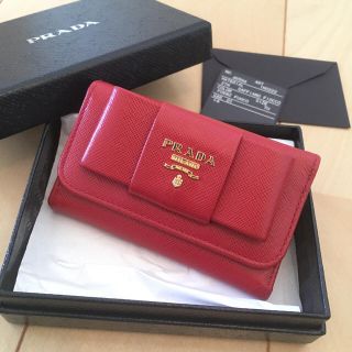 プラダ(PRADA)の超美品💗 PRADA キーケース(キーケース)