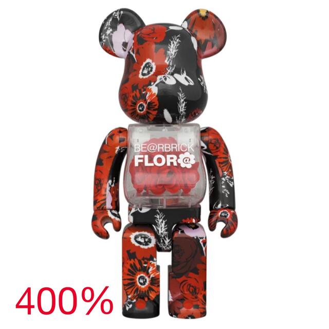 BE@RBRICK FLOR@ 400％  新品未開封