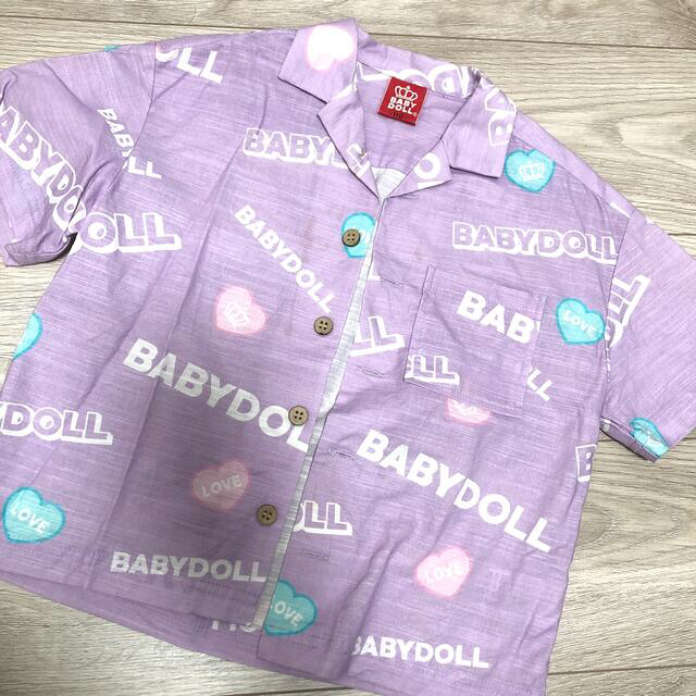 BABYDOLL(ベビードール)の👑BABY DOLL👑シャツ キッズ/ベビー/マタニティのキッズ服女の子用(90cm~)(ブラウス)の商品写真