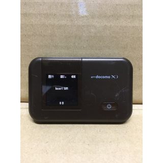 エヌティティドコモ(NTTdocomo)のDocomo HW-02E SIMロック解除済 WiFiルーター 即購入可能(スマートフォン本体)