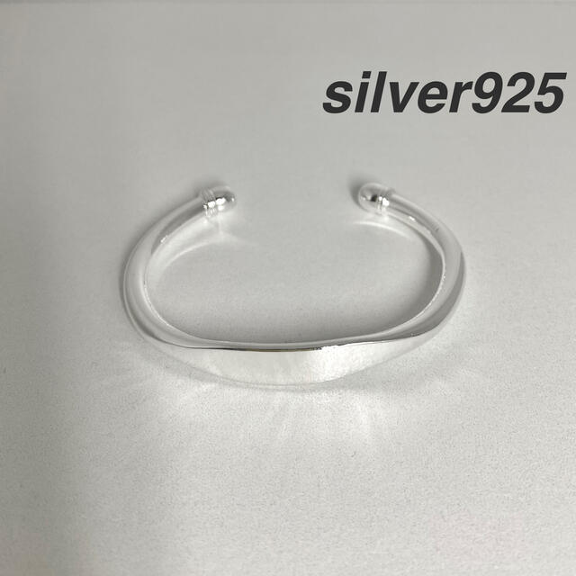 Maison Martin Margiela(マルタンマルジェラ)の【匿名配送】IDシルバーブレスレット silver925 メンズ スーパー還元 メンズのアクセサリー(ブレスレット)の商品写真