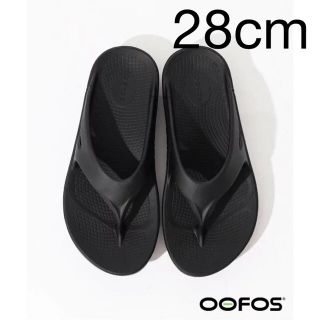 OOFOS - ○ OOFOS ウーフォス OOriginal サンダル ブラック 28㎝の通販