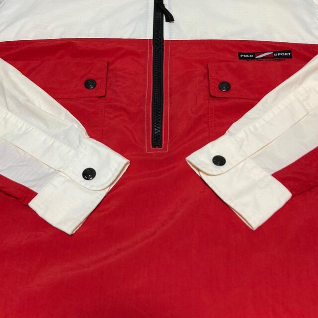 POLO RALPH LAUREN(ポロラルフローレン)のPOLO SPORT　ハーフジップ　ナイロンシャツジャケット　ポロスポーツ　 メンズのジャケット/アウター(ナイロンジャケット)の商品写真