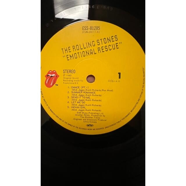 ＴＨＥ　ＲＯＬＬＩＮＧ　ＳＴＯＮＥＳ　2枚セット　LP レコード　中古 エンタメ/ホビーのCD(ポップス/ロック(洋楽))の商品写真