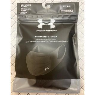 アンダーアーマー(UNDER ARMOUR)のアンダーアーマー　スポーツマスク　初期モデル　M/Lサイズ　ブラック　新品未使用(トレーニング用品)