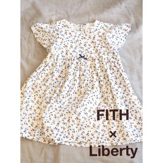 フィス(FITH)の【美品】定価16,000円　FITH × Liberty コラボ　ワンピース(ワンピース)