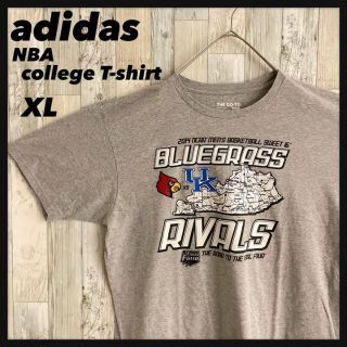 アディダス(adidas)のアディダス⭐️NCAA カレッジロゴTシャツ プリントロゴ バスケットボール(Tシャツ/カットソー(半袖/袖なし))