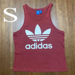 アディダス(adidas)のadidas 人気胸ビッグロゴ タンクトップ(S)(タンクトップ)