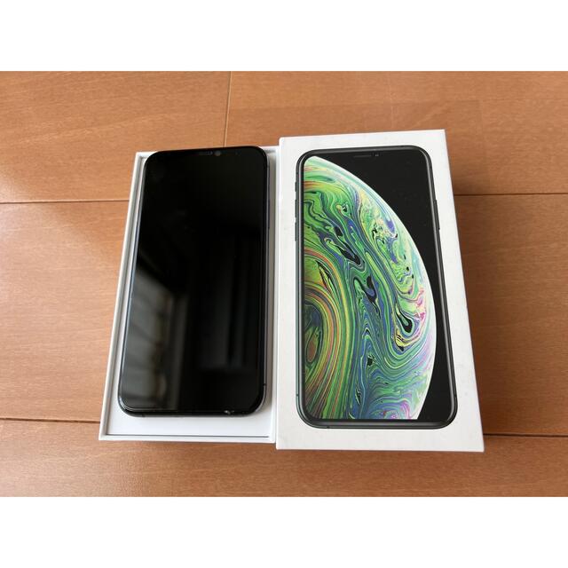 スマホ/家電/カメラ iPhoneXs 256GB スペースグレー SIMフリー本体 ...