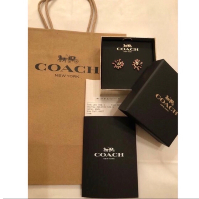 COACH(コーチ)のコ－チ　ミッキ－コラボ　ピアス レディースのアクセサリー(ピアス)の商品写真