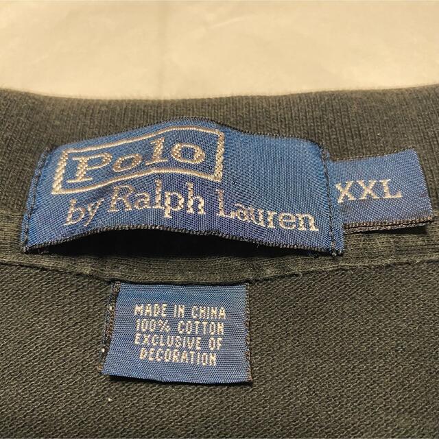 POLO RALPH LAUREN(ポロラルフローレン)の90s 古着 ポロ ラルフローレン 刺繍ロゴ ビッグシルエット ゆるだぼ メンズのトップス(ポロシャツ)の商品写真