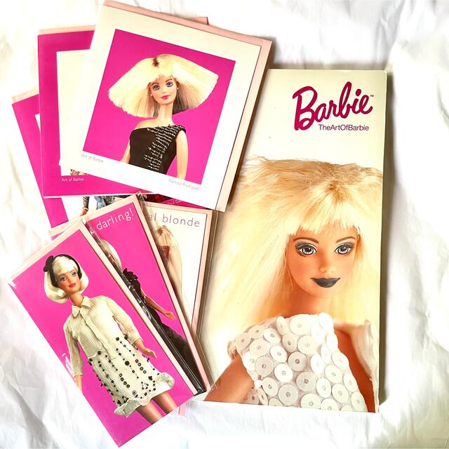 the art of barbie 6 cards and art book