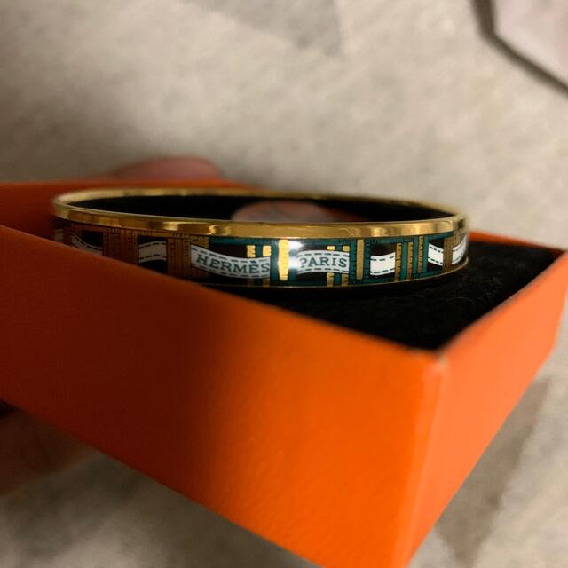 HERMES エルメス エマイユPM バングル リボンモチーフ | dyl.com.co