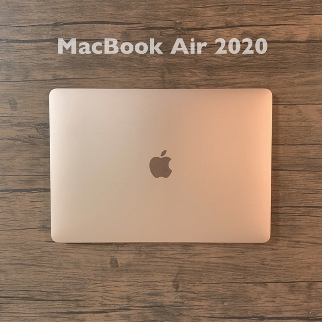 2020 MacBook Air ゴールド 16GB/256GBゴールド画面サイズ