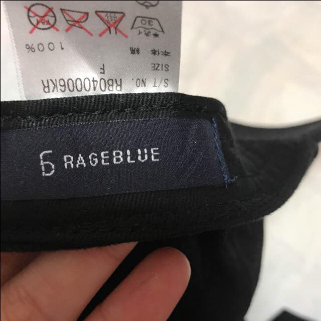 RAGEBLUE(レイジブルー)のレイジブルー キャップ メンズの帽子(キャップ)の商品写真