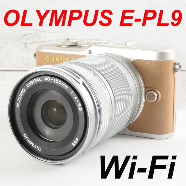 ❤️人気ブラウンカラー❤️Wi-Fi＆自撮り❤️OLYMPUS E-PL9