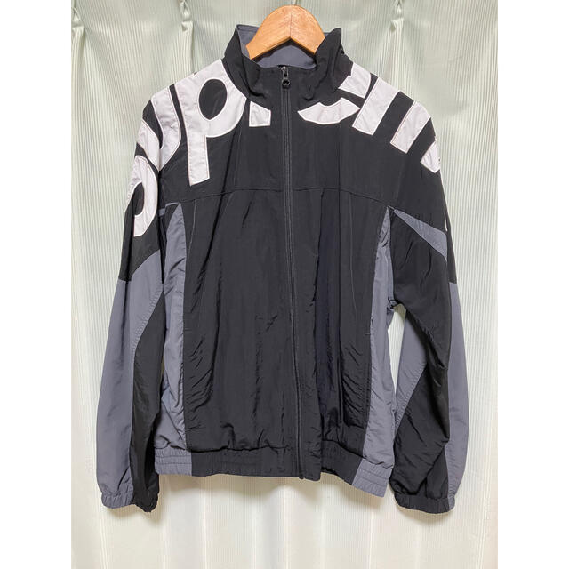 shoulder logo track jacket