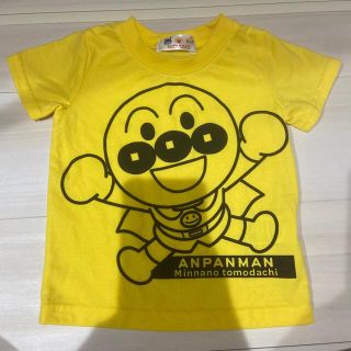 アンパンマン　黄色　Tシャツ　シャツ　イエロー　90 男の子　女の子(Tシャツ/カットソー)