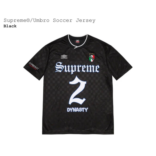 Supreme Umbro Soccer Jersey Black S