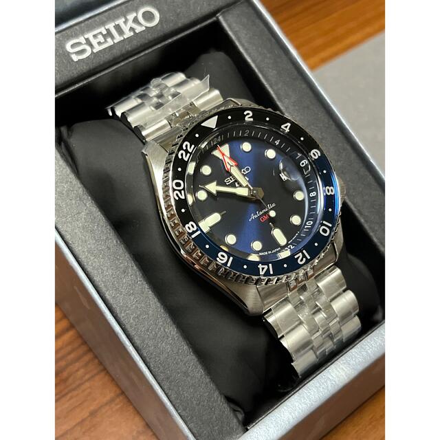 SEIKO セイコー5スポーツGMT  SBSC003