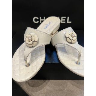 CHANEL - CHANEL シャネル THONGS サンダル38 新品の通販 by aloha's