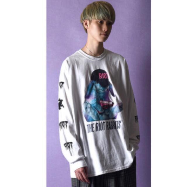 名作 アーカイブ★90s MILK BOY ミルクボーイ プリントTシャツ M