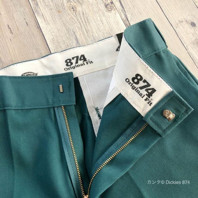 Dickies(ディッキーズ)の【新品】30×32 リンカーングリーン ディッキーズ 874 ワークパンツ メンズのパンツ(ワークパンツ/カーゴパンツ)の商品写真