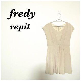 fredy repit フレディレピ ドット柄ワンピース(ひざ丈ワンピース)