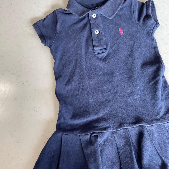 Ralph Lauren(ラルフローレン)のラルフローレン　ポロワンピース 100 キッズ/ベビー/マタニティのキッズ服女の子用(90cm~)(ワンピース)の商品写真