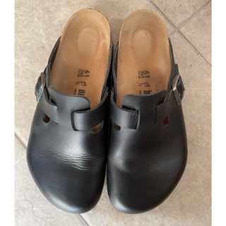 ビルケンシュトック(BIRKENSTOCK)のBIRKENSTOCK ボストン 41 OILED LEATHER ブラック(サンダル)