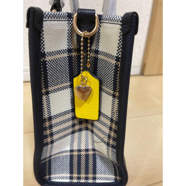 限定☆人気【COACH】トートバッグ デンプシー チェック 5