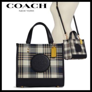 コーチ(COACH)の限定☆人気【COACH】トートバッグ デンプシー チェック(トートバッグ)