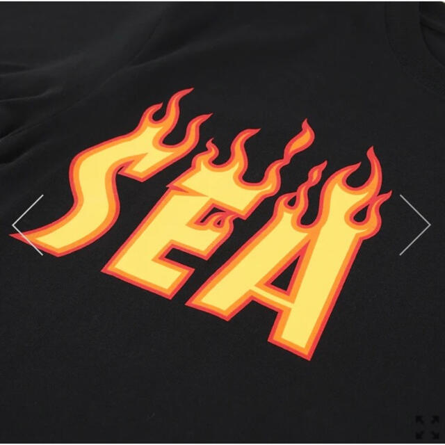 WIND AND SEA - THRASHER MAGAZINE X WDS (FLAME) S/S TEEの通販 by ...