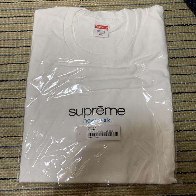 Tシャツ/カットソー(半袖/袖なし)Supreme Classic Logo Tee White 22SS XXL